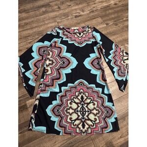 Aryeh Anthropologie Dress‎ Size M Blue Summer Cruise Vacation Soft Boho